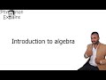 Introduction To Algebra In Tamil Lectures Algebra Math Math Basic