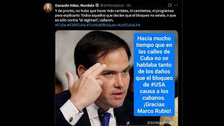 MARCO RUBIO: ¡Pagarás con todo, genocida!