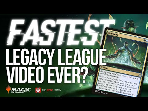 FASTEST Legacy League ever? It's NeoBrand! MTG Simic Turn 1 Win Combo Deck | Magic: The Gathering