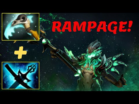 Outworld Devourer Rampage - Pro OD IMMORTAL RANK Full Gameplay Dota 2 Patch 7.22