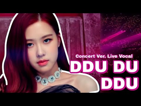 Ddu Du Ddu BLACKPINK (Concert Ver. Live Vocal)