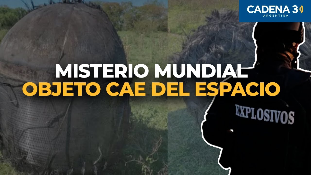 Mysterious Metallic Object Lands in Puerto Tirol, Chaco; Origin Under Investigation