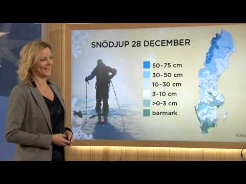 Här är det snö och halka i mellandagarna - Nyhetsmorgon (TV4)