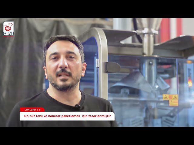 ZIRVE INTERNATIONAL Решения для упаковки - CONCORD1-S . Система упаковки порошка