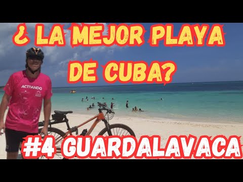 La PLAYA mas FAMOSA de CUBA - GUARDALAVACA  recorro la isla en bicicleta capitulo 5 🇨🇺 #cuba