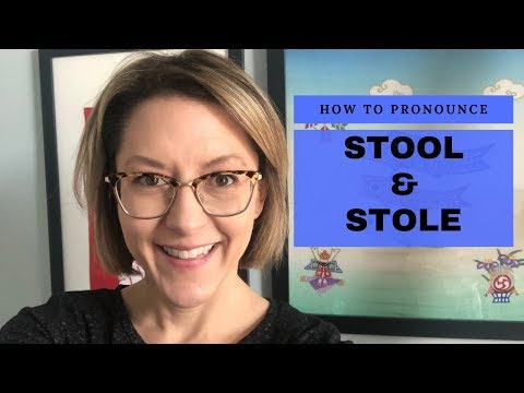 如何給 "STOOL & STOLE "發音-美式英語發音課程 (How to Pronounce STOOL & STOLE - American English Pronunciation Lesson)
