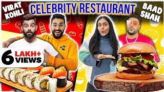 Eating at Every CELEBRITY RESTAURANT for 24 Hours 😱