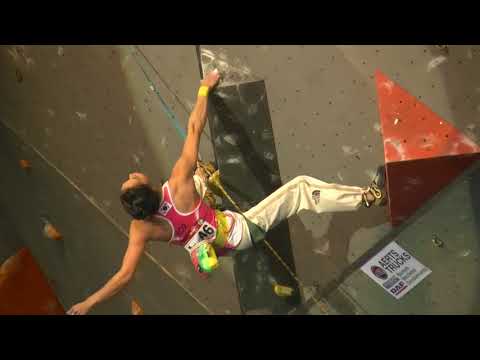 Kim Jain - Finals Lead - Climbing Worldcup Puurs BELGIUM 2012