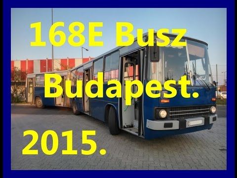 168E Busz BKV. (Traffic Camera) Budapest.  2015.