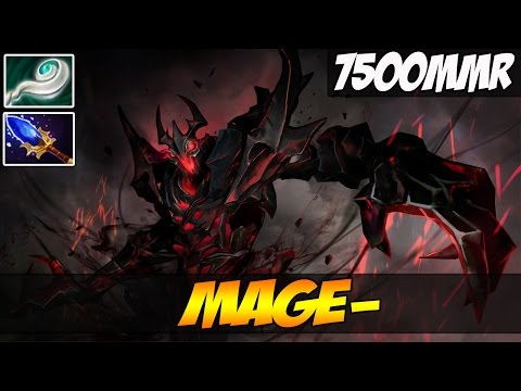 MagE- 7500 MMR Plays Shadow Fiend vol 1 - Dota 2
