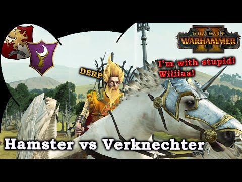 Feuermagier auf Abwegen Hamster vs Verknechter Imperium vs Dunkelelfen Total War Multiplayer