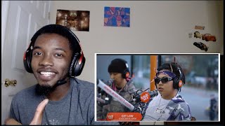 AMERICAN REACTS to O $IDE MAFIA x BRGR performs Get Low LIVE on Wish 107.5 Bus
