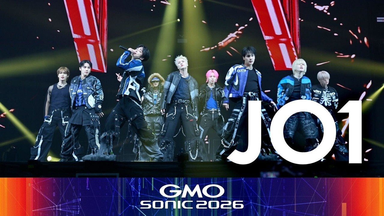 GMO SONIC 2026 ｜JO1 'RUSH' ライブ動画公開