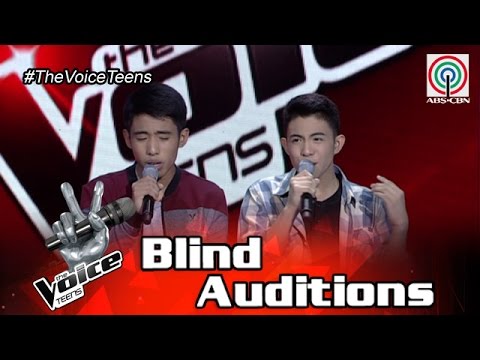 The Voice Teens Philippines Blind Audition: Chan and Christian Millanes - Gayuma