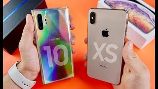 Samsung Galaxy Note10+ vs Apple iPhone XS Max Speed Test &amp; Camera Comparison