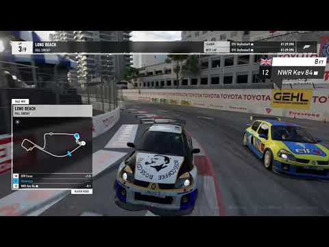 Clio V6 Cup Final Round Long Beach Race 1