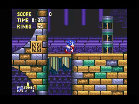 Sonic the Hedgehog 3 Complete: Hydrocity Zone Act 1 (Sonic) [1080 HD]