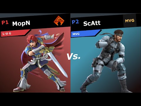 Blastoff SSBU - MopN (Roy) Vs. ScAtt (Snake) Smash Ultimate