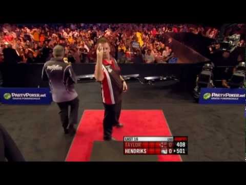 Taylor v Hendriks | 1/4 | Round Two | European Darts Championships 2012