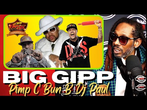 Big Gipp on Pimp C Big Pimpin verse and How and Why He Did it That way! Compares Pimp C to Dj Paul