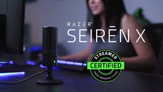 Video thumbnail for Razer Seiren X | Now You're Talking by R Λ Z Ξ R