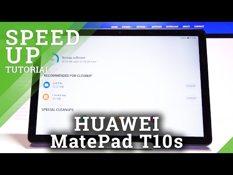 How to Speed Up HUAWEI MatePad T10s - Optimize HUAWEI Device