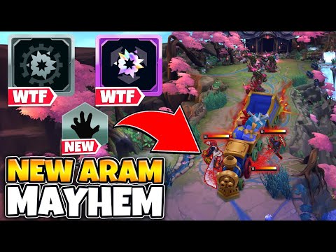 ARAM MAYHEM JUST GOT A HUGE UPDATE! NEW AUGMENTS, SET BONUS AND TRAINS?!