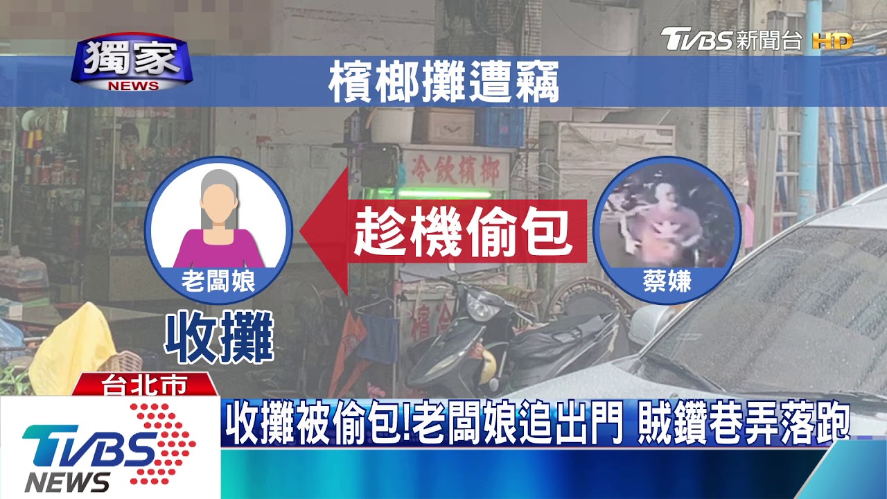 早盯上你!徘徊等「收攤」 嫌3分鐘偷6千元