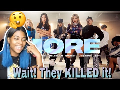 1MILLION X K/DA -MORE REACTION ft SOYEON & MIYEON + FREESTYLE