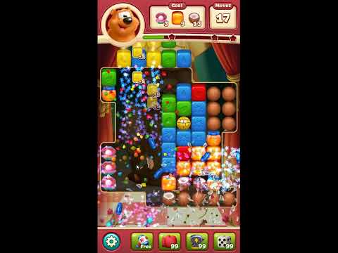 Toon Blast Level 6154 - NO BOOSTERS 🐻🐺🐱 | SKILLGAMING ✔️