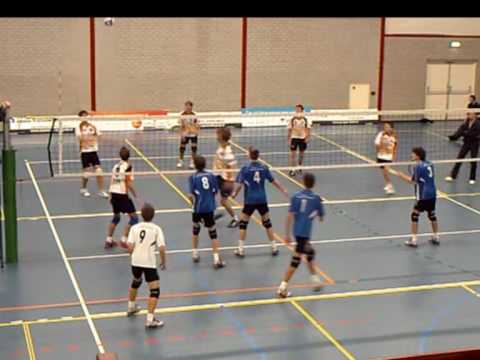 Volley2B JA1- Rijnmond JA1 - 3de & 4de set(2009-2010)