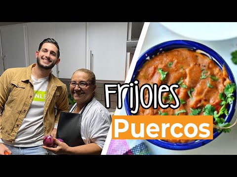 ✅  Cómo hacer FRIJOLES PUERCOS Estilo Sinaloa (RECETA DE MI SUEGRA)😋