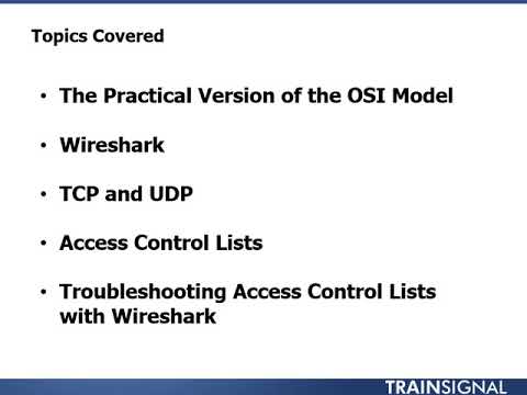 itroduction to troubleshooting acl with wireshark