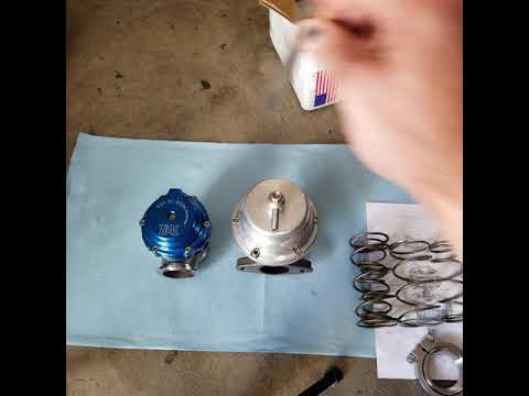 Tial 38mm mvr mvs wastegate upgrade and size comparison.