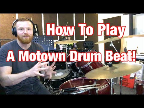 How To Play A Motown Drum Beat!