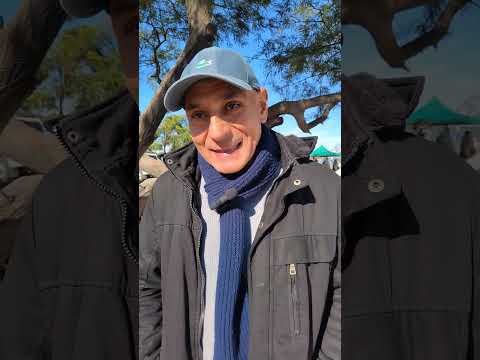 Gustavo Sequeira productor de Colonia El Simbolar. Santiago del Estero