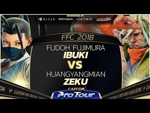 Fudoh Fujimura (Ibuki) vs Huangyangmian (Zeku) - FFC 2018 Top 8 - CPT 2018