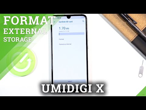 How to Format SD Card in UMIDIGI X – Erase External Memory