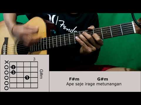 Kunci gitar lagu D'Ubud - Gantung