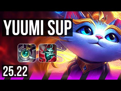 YUUMI & Sivir vs LULU & Ashe (SUP) | 1/3/17 | KR Master | 25.22