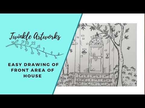 How to draw vintage door 🚪 | cool drawing Ideas |...