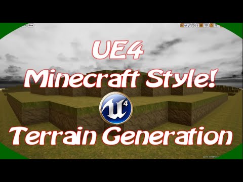 DPTV UE4 Minecraft Style Tutorial 2 (Terrain Generation Part 1)