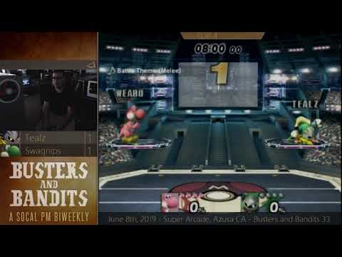 Busters & Bandits 33 - Losers Semis ft. Tealz (Meta Knight) VS Swagnips (Yoshi, Falco)