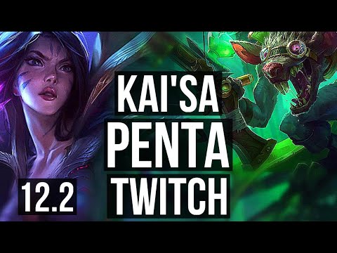 KAI'SA & Leona vs TWITCH & Yuumi (ADC) | Penta, 900K mastery | BR Master | 12.2
