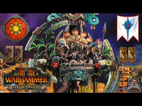 Chadisauras Kroak and the Boxigors! Lizardmen vs High Elves - Total War Warhammer 2