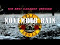 GUNS N' ROSES - NOVEMBER RAIN (KARAOKE WITH THE ORIGINAL BACKING VOCALS!)