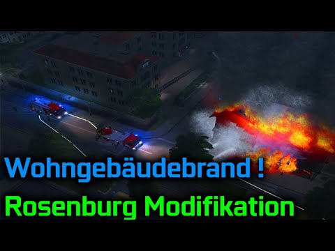 Mehrfamilienhaus geht in Flammen auf - Feuerwehr am Limit ! | Rosenburg Modifikation