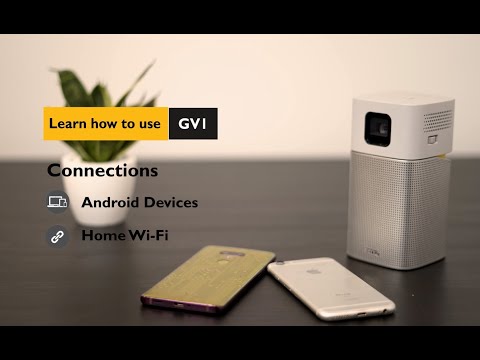 How to Connect BenQ GV1 with Android Phone