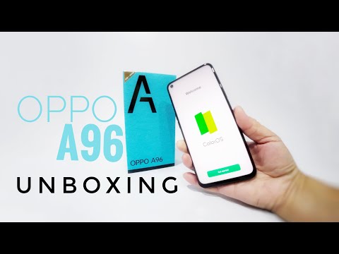 OPPO A96 Unboxing Starry Black