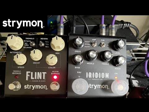 [strymon Flint] My best pedal! with Iridium round find a good setting (no talking)